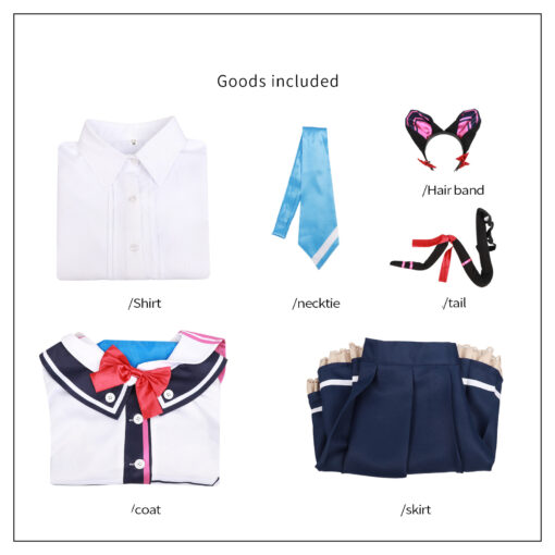 Blue Archive Saiba Momoi Cosplay Costume