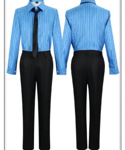 One Piece Sanji Vinsmoke Blue Cosplay Costume