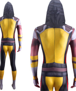 Mortal Kombat Scorpion Bodysuit Cosplay Costume