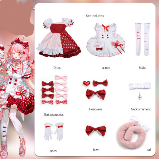 Arknights Sanrio Shining Cosplay Costume