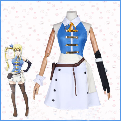 Fairy Tail Lucy Heartfilia Cosplay Costume