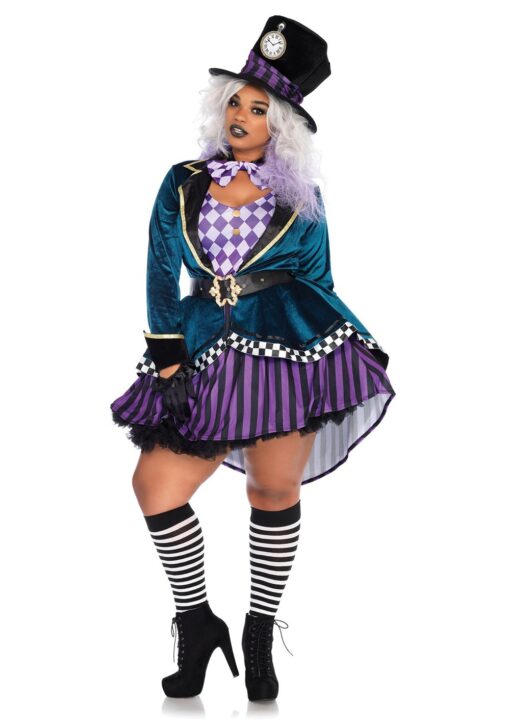 Alice in Wonderland Mad Hatter Stages Cosplay Costume