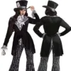 Alice in Wonderland Mad Hatter Female Magician Cosplay Costume