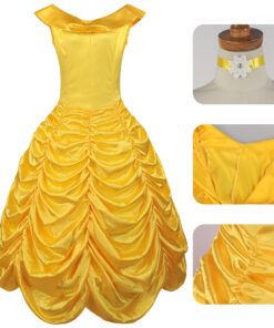 Beauty and the Beast Belle Dress Cosplay Costume