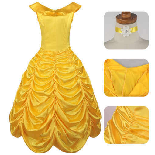 Beauty and the Beast Belle Dress Cosplay Costume