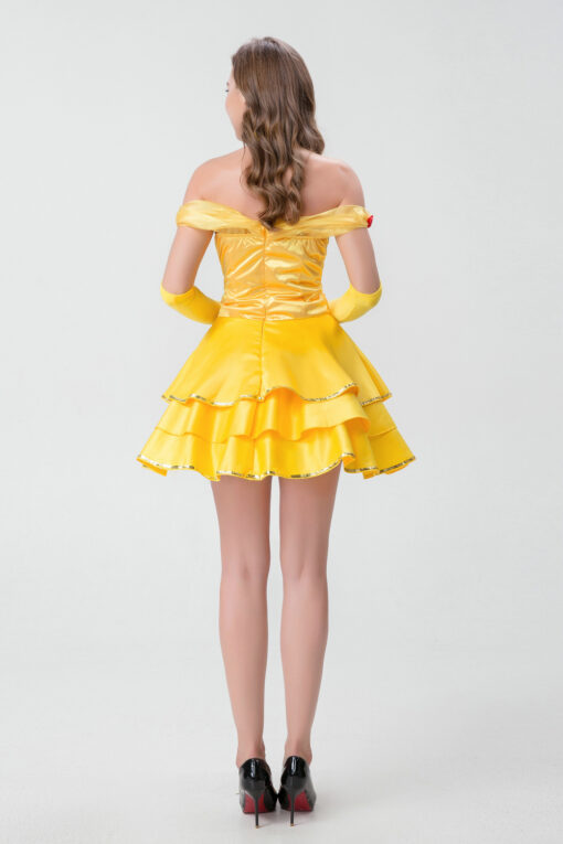 Beauty and the Beast Belle Short Dress Cosplay Costume