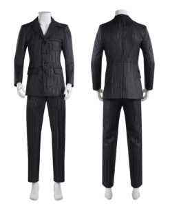 Beetlejuice Beetle Juice Black Suit Cosplay Costume