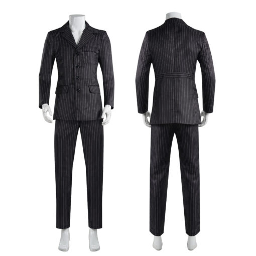 Beetlejuice Beetle Juice Black Suit Cosplay Costume