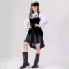 Pirates of the Caribbean Women Pirates Preppy Style Cosplay Costume