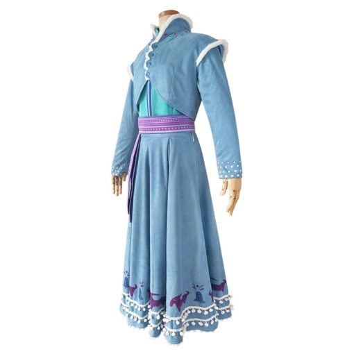 Frozen Anna Princess Dress Cosplay Costume