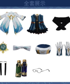 Genshin Impact Sucrose Cosplay Costume