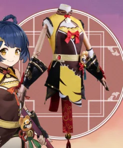 Genshin Impact Xiangling Cosplay Costume