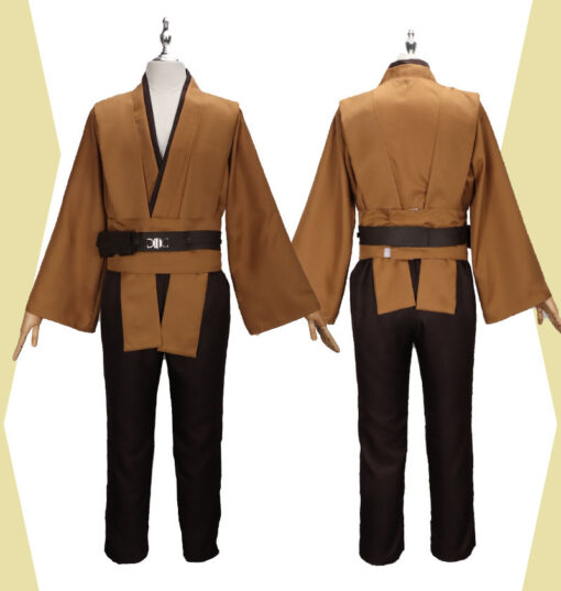 Star Wars Obi-Wan Kenobi Brown Cosplay Costume