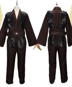 Star Wars Obi-Wan Kenobi Black Cosplay Costume