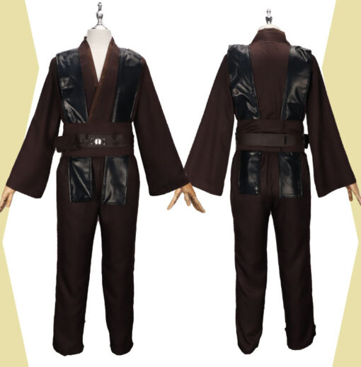 Star Wars Obi-Wan Kenobi Black Cosplay Costume