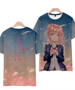 My Youth Romantic Comedy Is Wrong Yukinoshita Yukino T-shirt Cosplay Costume