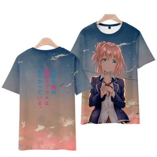 My Youth Romantic Comedy Is Wrong Yukinoshita Yukino T-shirt Cosplay Costume