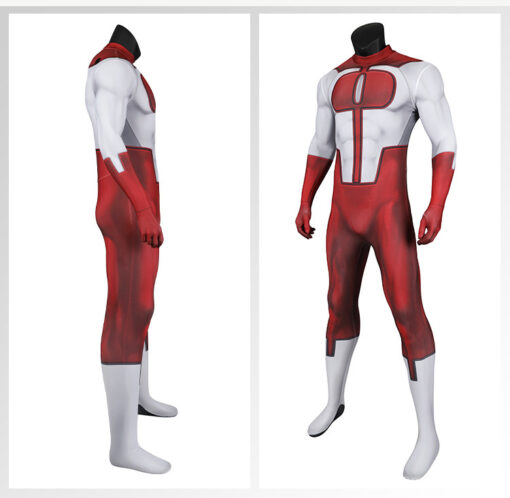 Mortal Kombat Omni-Man Nolan Grayson Bodysuit Cosplay Costume