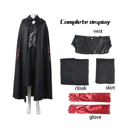 Beetlejuice Lydia Deetz Black Suit Cosplay Costume