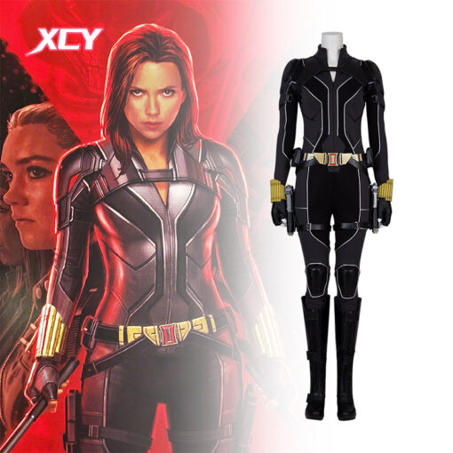 Black Widow Natasha Romanoff Bodysuit Cosplay Costume