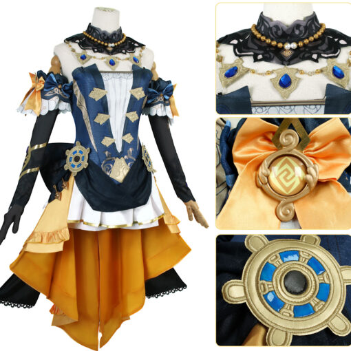 Genshin Impact Navia Cosplay Costume