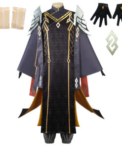 Genshin Impact Zhongli Cosplay Costume