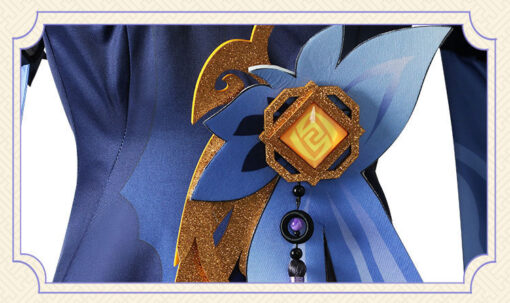 Genshin Impact Sakura in the Mist Ningguang Cosplay Costume