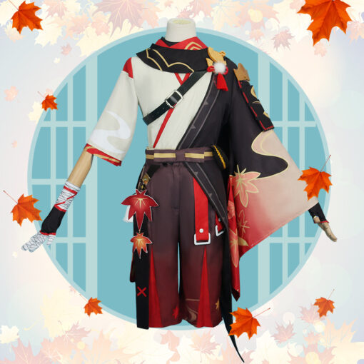 Genshin Impact Kaedehara Kazuha Cosplay Costume