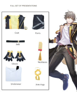 Honkai Star Rail Male Trailblazer Cosplay Costume