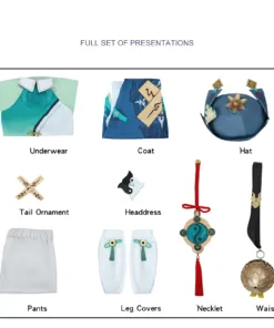 Honkai Star Rail Huohuo Cosplay Costume