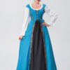 Beauty and the Beast Belle Blue Dress Cosplay Costume