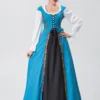 Beauty and the Beast Belle Blue Dress Cosplay Costume