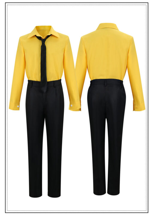 One Piece Sanji Vinsmoke Yellow Cosplay Costume