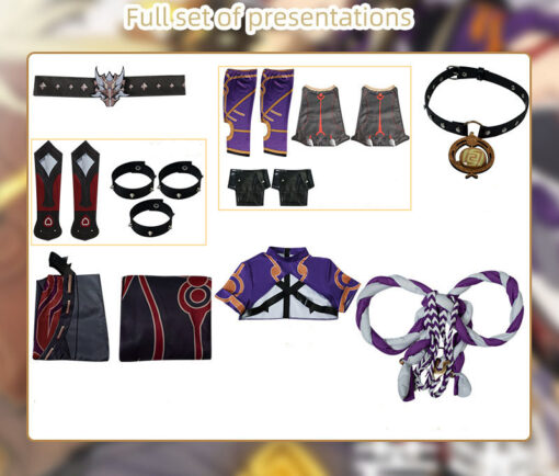 Genshin Impact Arataki Itto Cosplay Costume