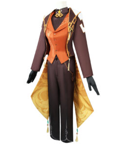 Genshin Impact Concert Zhongli Cosplay Costume