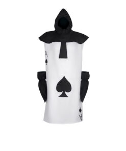 Alice in Wonderland Poker Warrior Spades Cosplay Costume