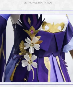 Genshin Impact Keqing Cosplay Costume