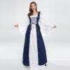 Beauty and the Beast Belle Dark Blue Dress Cosplay Costume