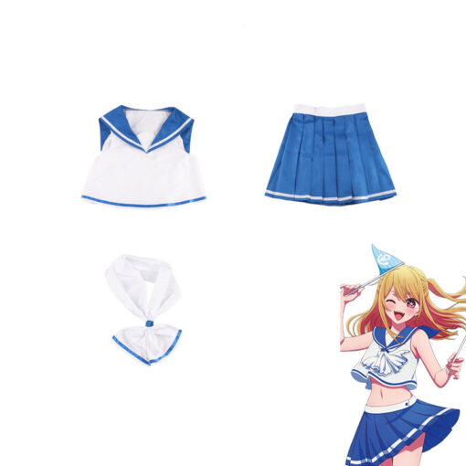 Oshi No Ko Hoshino Ruby's sailor uniform Cosplay Costume