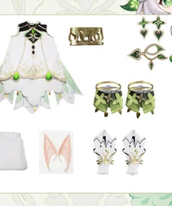 Genshin Impact Dendro Nahida Cosplay Costume