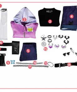 Valorant Clove Cosplay Costume