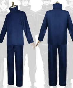 Jujutsu Kaisen Gojō Satoru Dark Blue Cosplay Costume