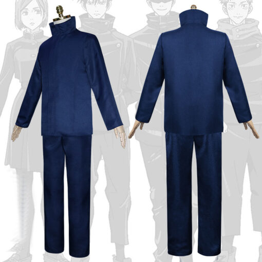 Jujutsu Kaisen Gojō Satoru Dark Blue Cosplay Costume