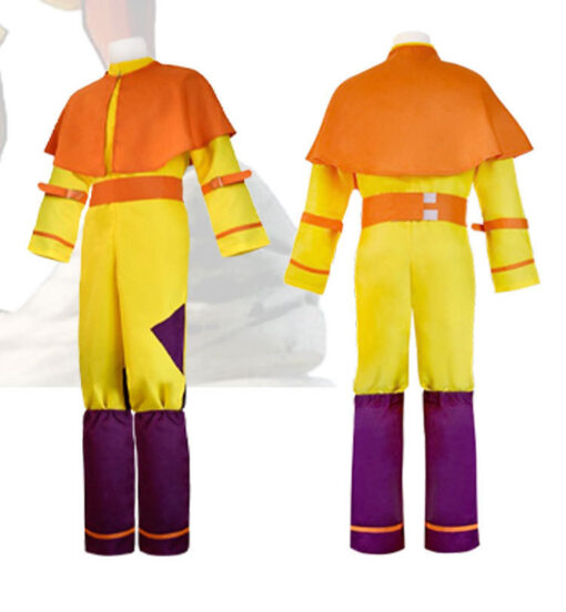 Avatar The Last Airbender Aang Cosplay Costume