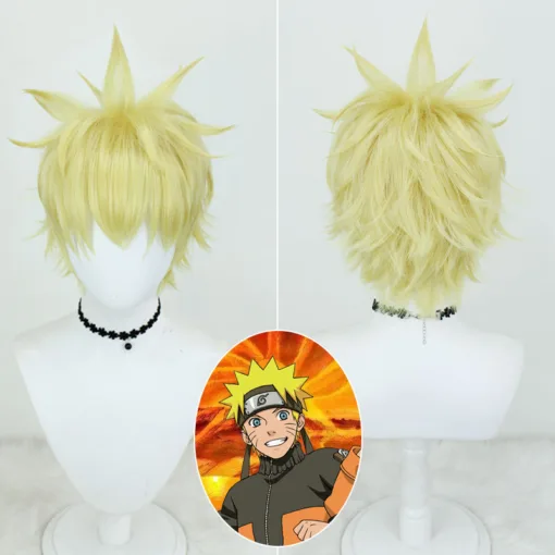 Naruto Uzumaki Cosplay Wig