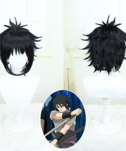 Naruto Uchiha Sasuke Cosplay Wig