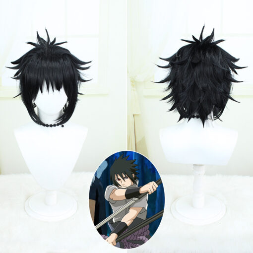 Naruto Uchiha Sasuke Cosplay Wig