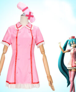 Hatsune Miku Nurse Uniform Cosplay Costume