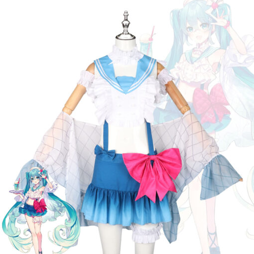 Hatsune Miku Cream Soda Cosplay Costume