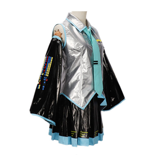 Hatsune Miku Patent Leather Performance Skirt Cosplay Costume